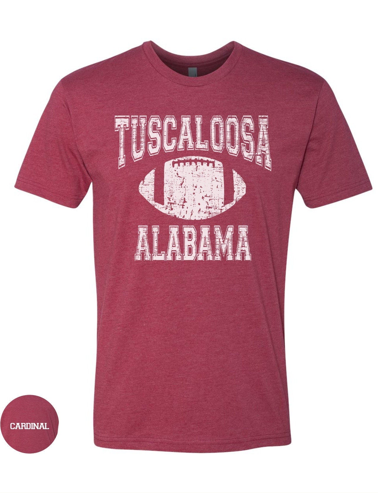 Tuscaloosa Alabama Football Shirt, Tuscaloosa Alabama Football T-Shirt, Athletic Fitting Men's Tshirt Small - 4XL Tshirt