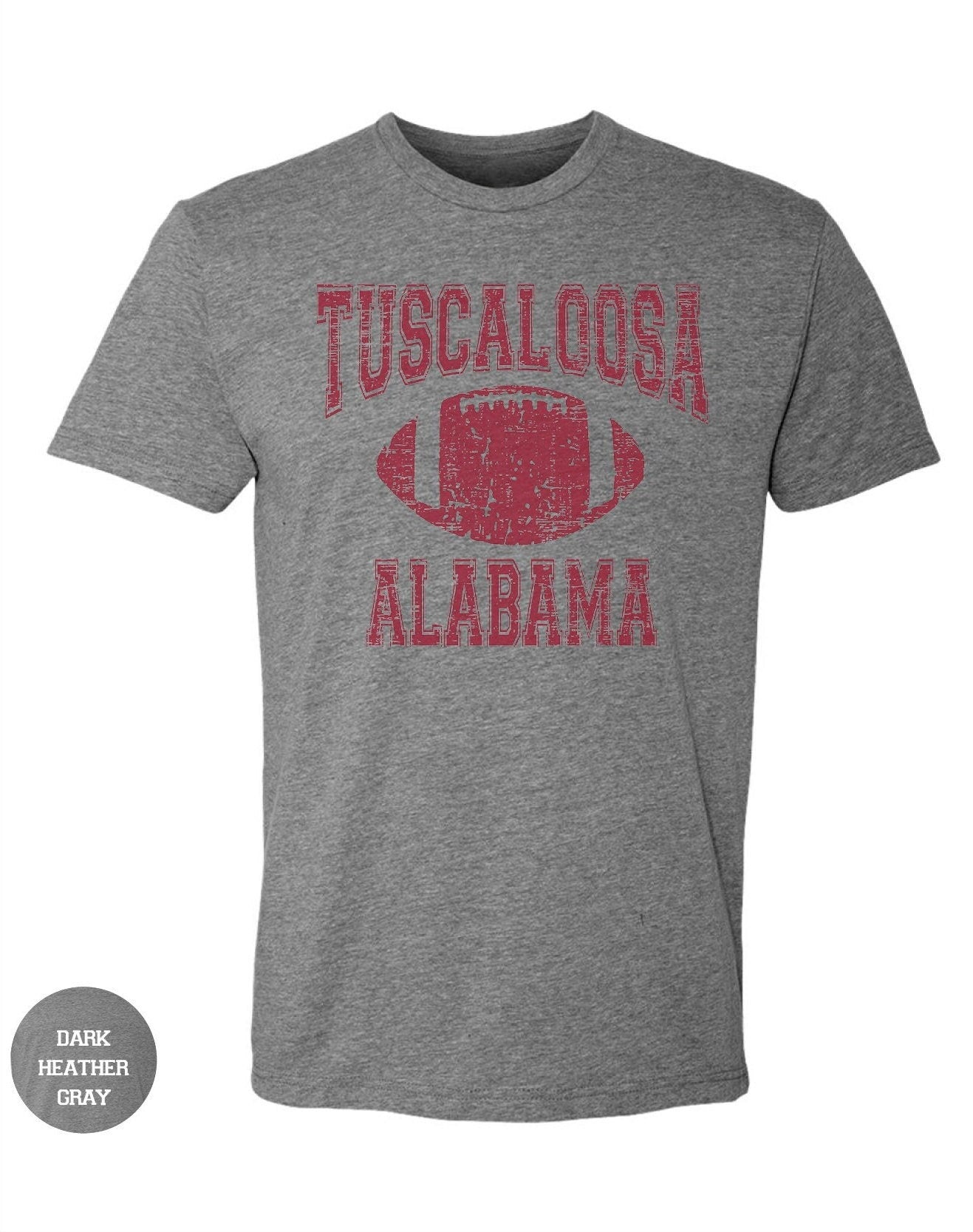 Tuscaloosa Alabama Football Shirt, Tuscaloosa Alabama Football T-Shirt, Athletic Fitting Men's Tshirt Small - 4XL Tshirt