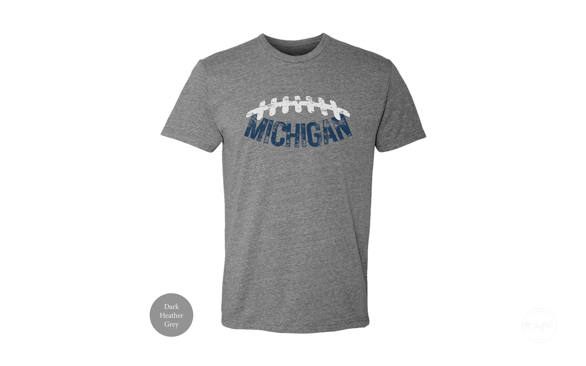 Michigan Football Laces Tshirt