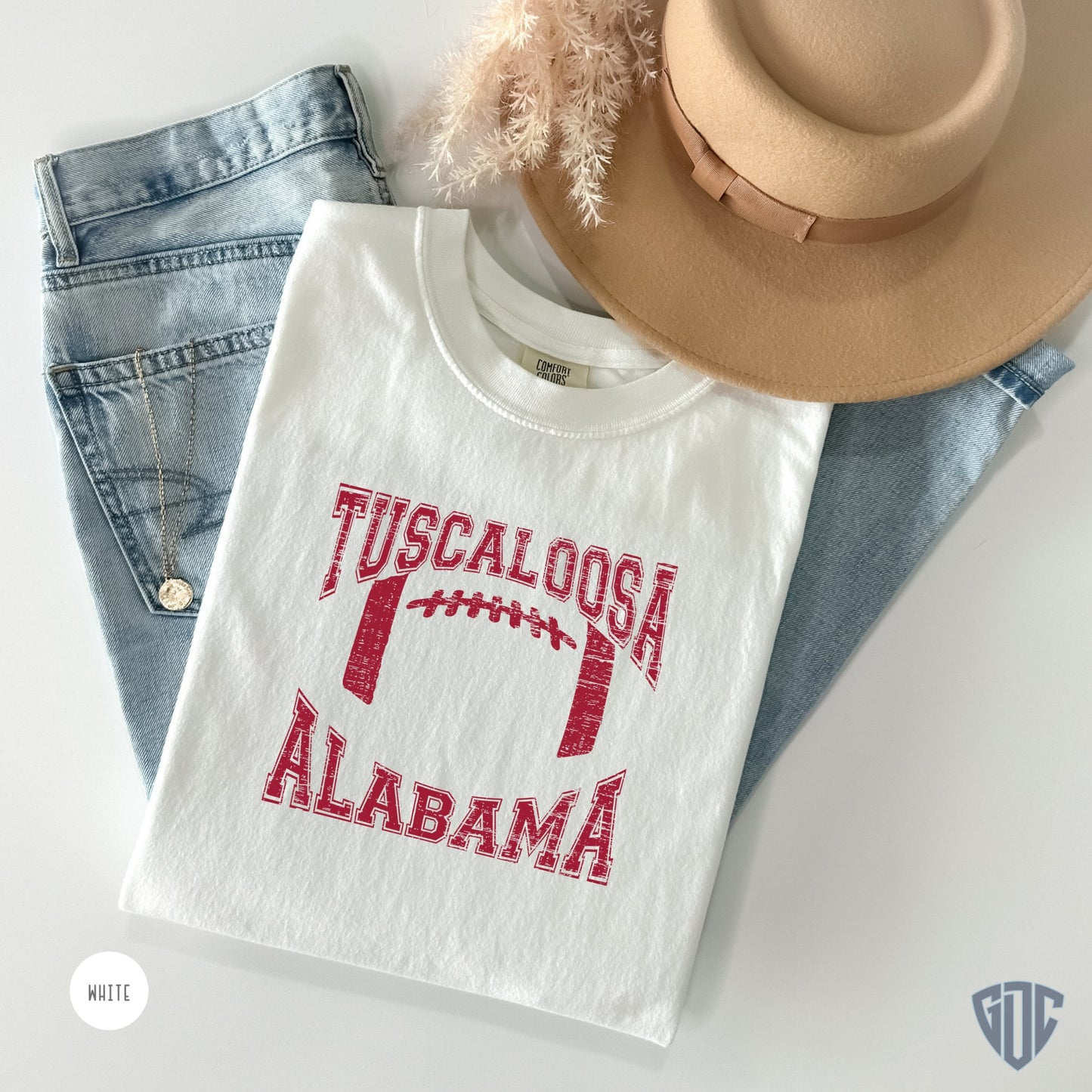 Tuscaloosa Alabama Football Comfort Colors Shirt, Vintage Tuscaloosa Alabama Shirt, Tuscaloosa Shirt