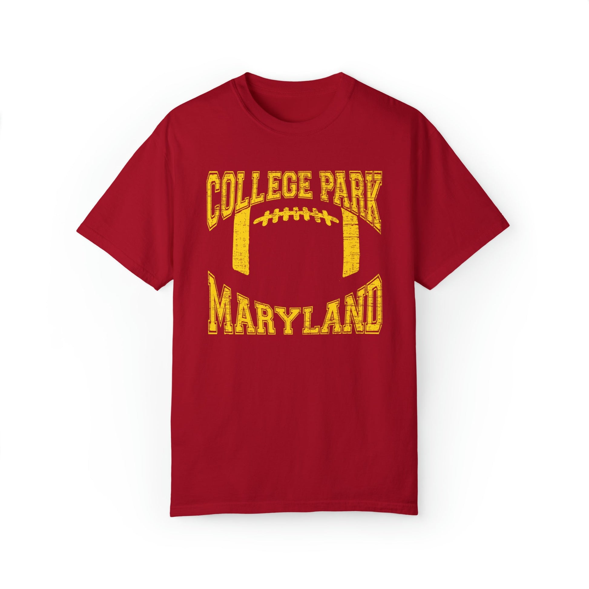 Football TShirt for Women, College Park Maryland Tee, Gift for Student