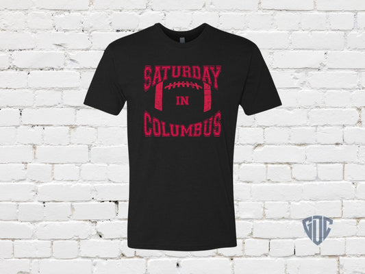 Saturday in Columbus Gift for Men or Women T Shirt