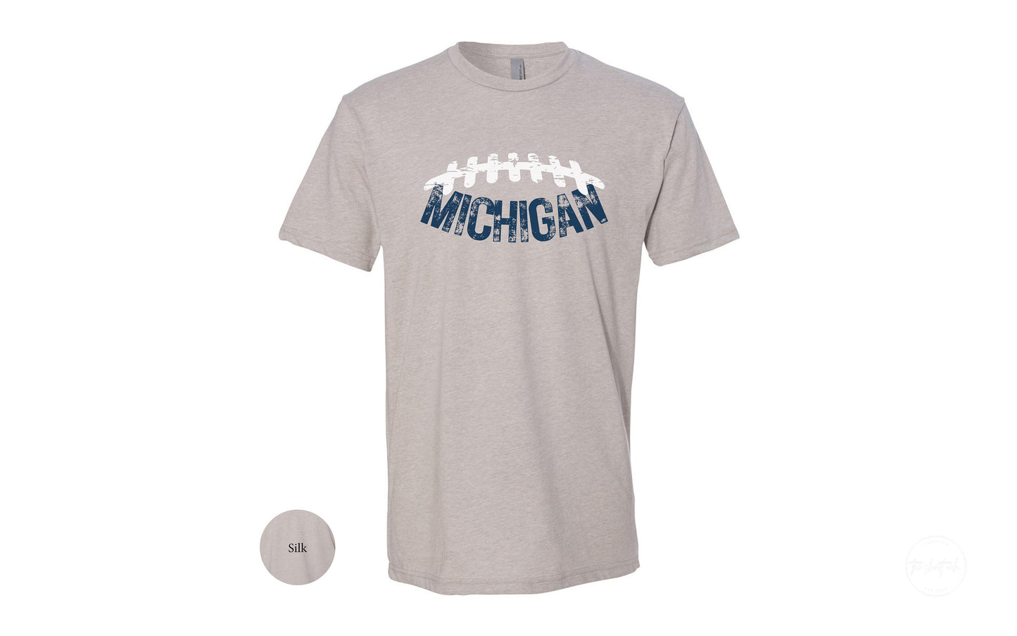 Michigan Football Laces Tshirt