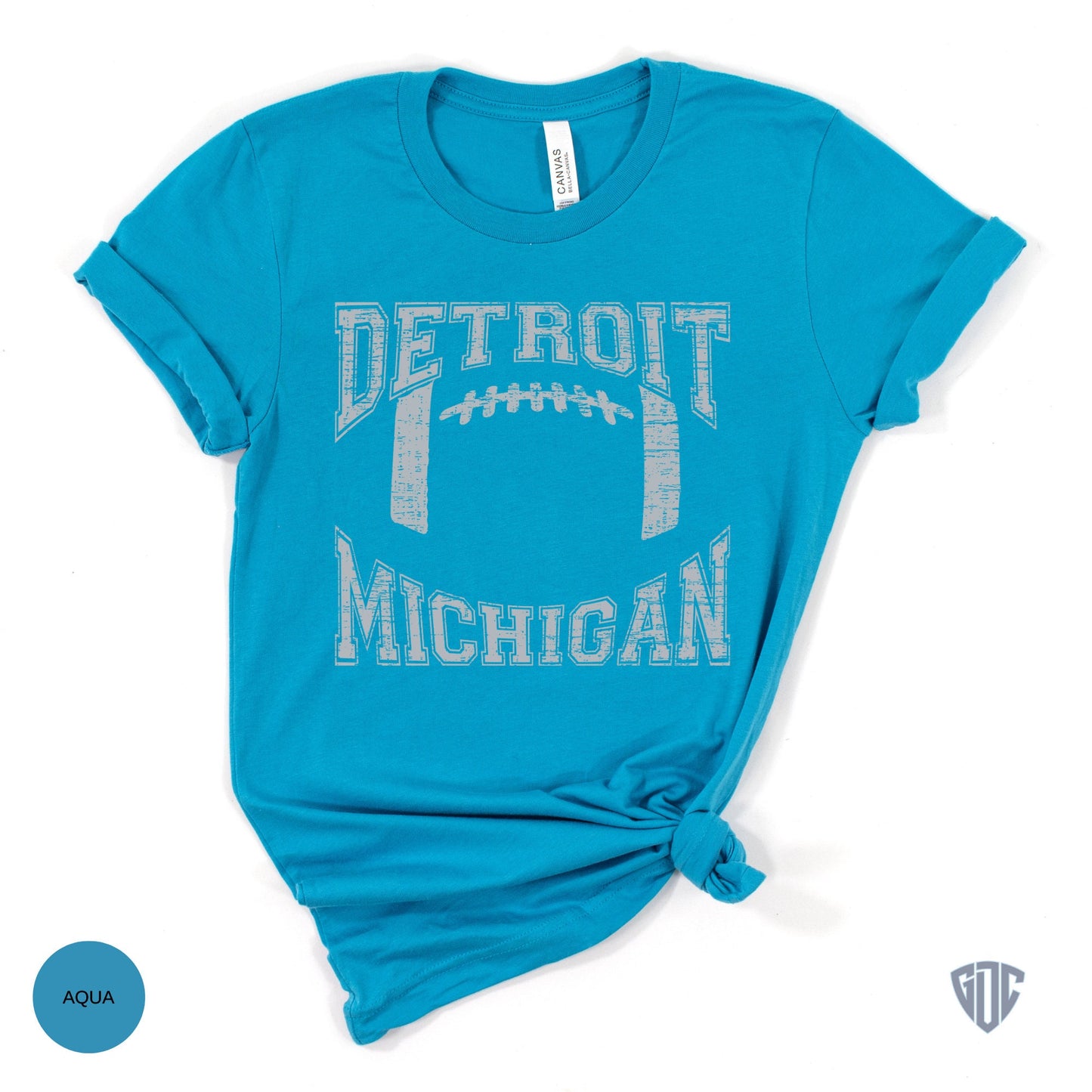 Detroit Michigan Football Shirt