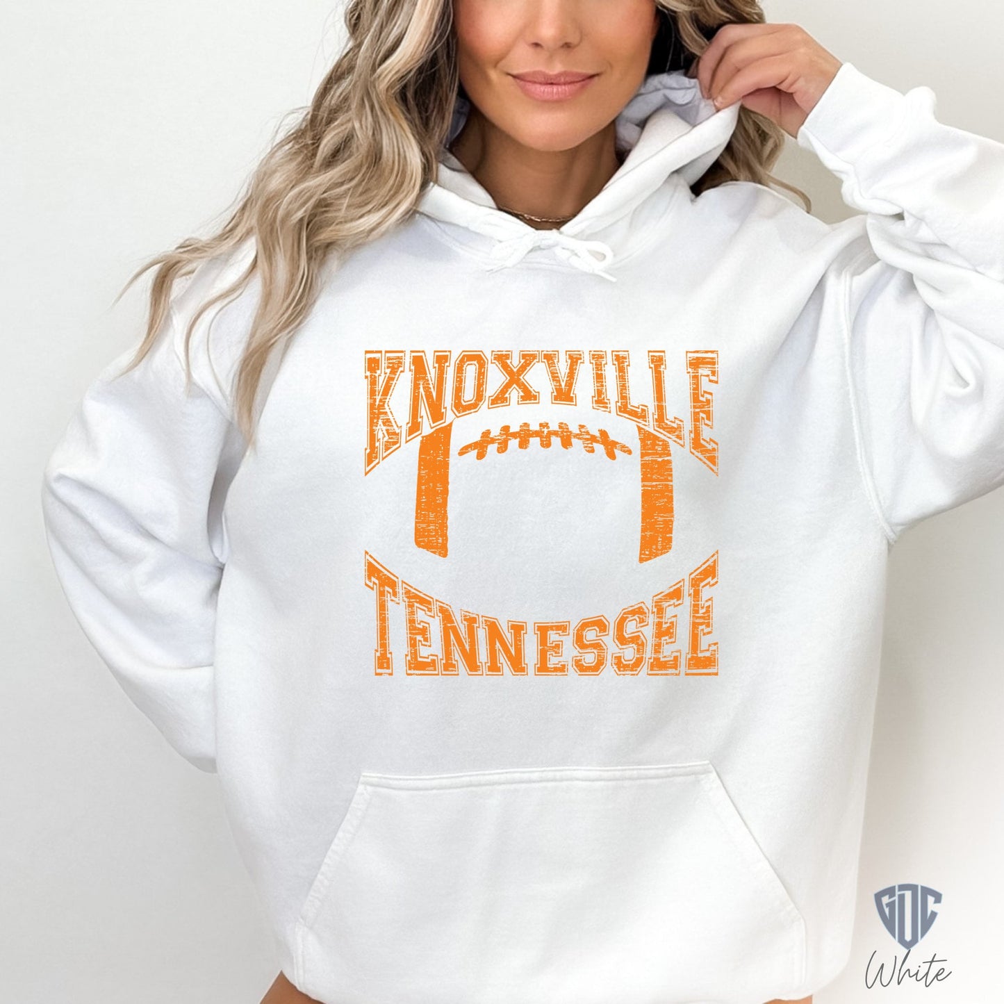 Knoxville Tennessee Football Super Soft Hooded Sweatshirt for GameDay, Tennessee Fan Hoodie, Gift for Tennessee College Student