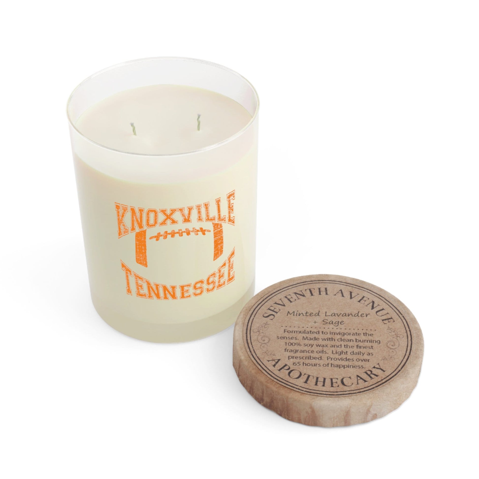 Knoxville Tennessee Football 11oz Soy Wax Candle